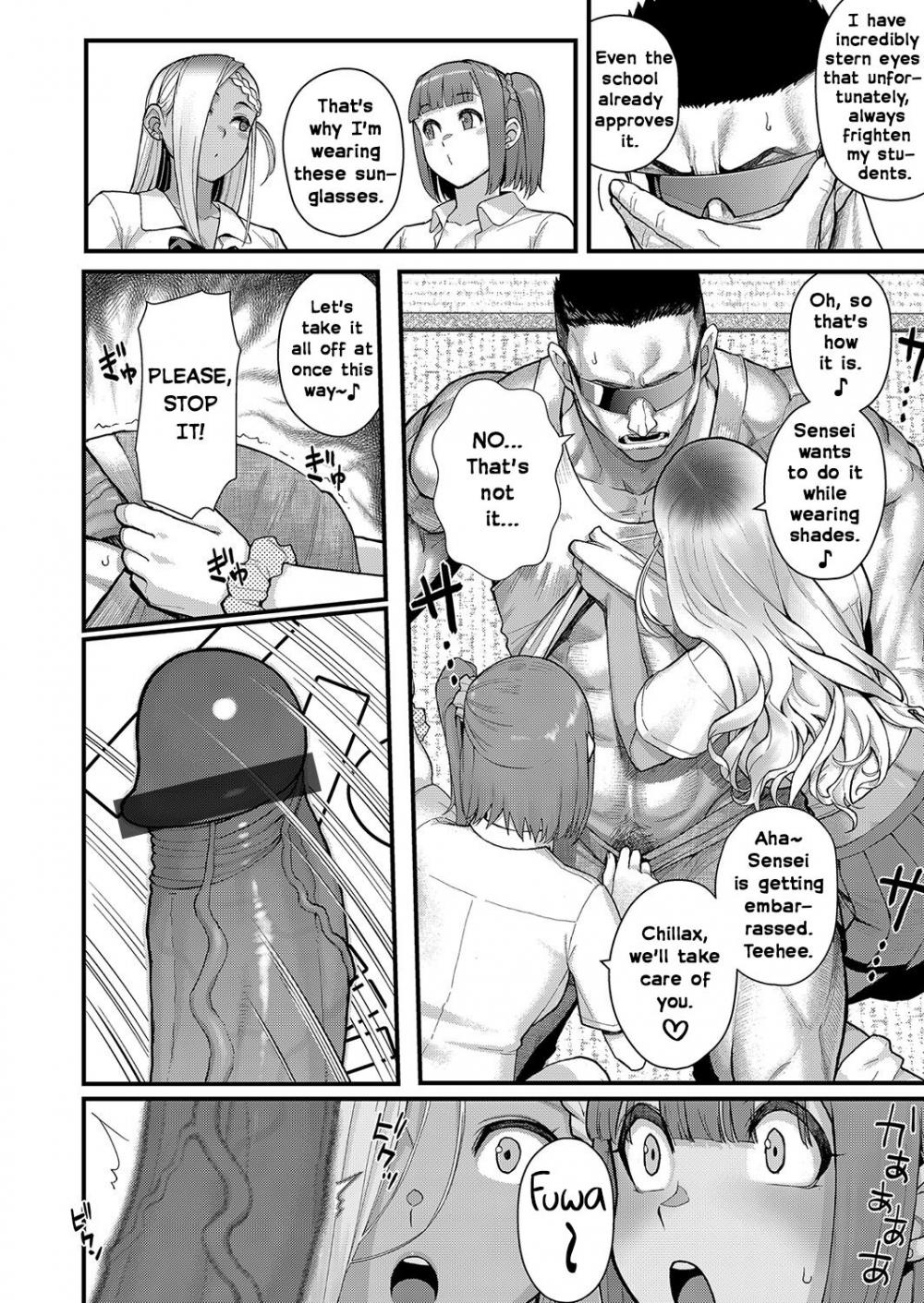 Hentai Manga Comic-Two-Colored × Too Cheerful-Chapter 2-6